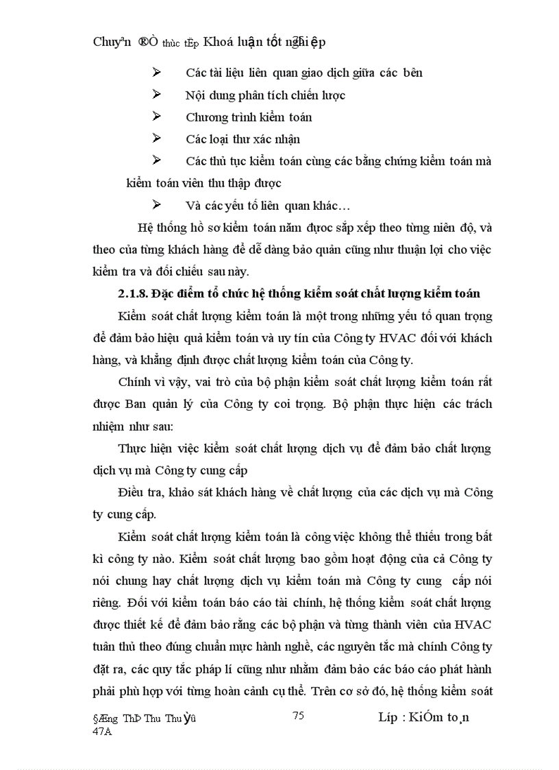 image for page Hoàn thiện kiểm toán chu trình tiền lương và nhân viên trong kiểm toán Báo cáo tài chính do Công ty Kiểm toán HVAC thực hiện