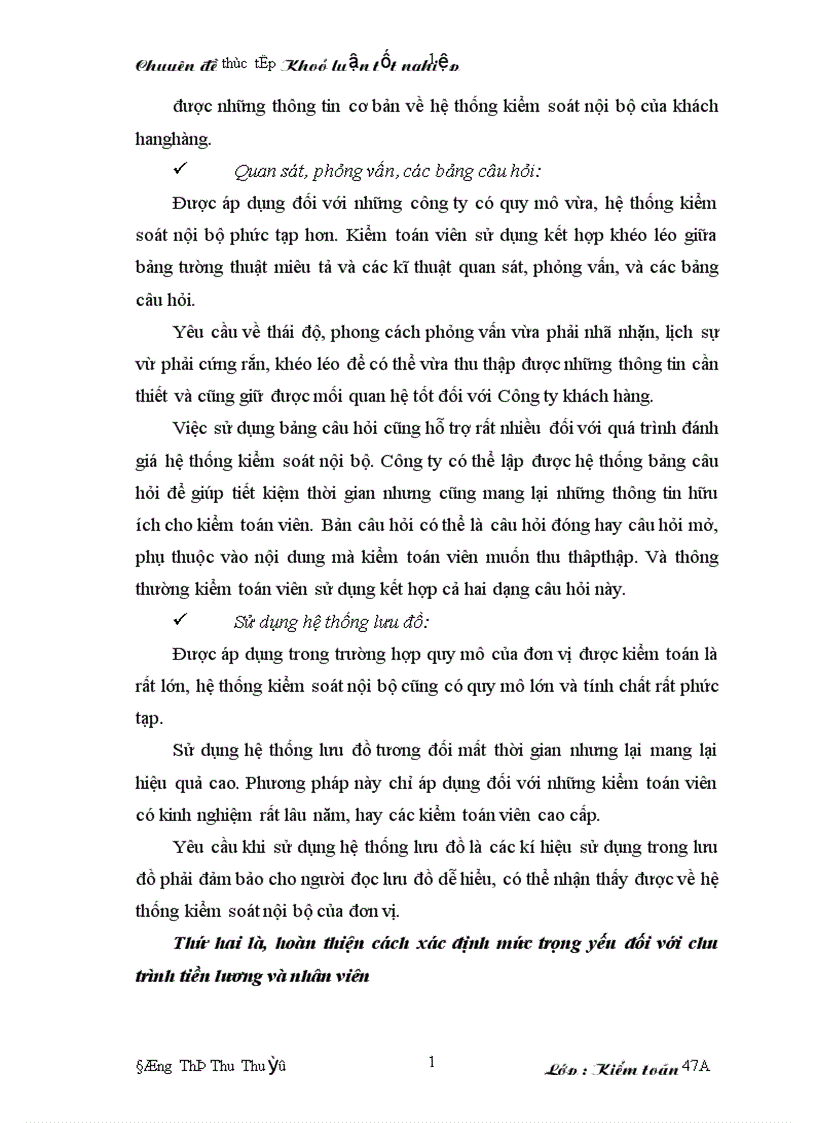 image for page Hoàn thiện kiểm toán chu trình tiền lương và nhân viên trong kiểm toán Báo cáo tài chính do Công ty Kiểm toán HVAC thực hiện