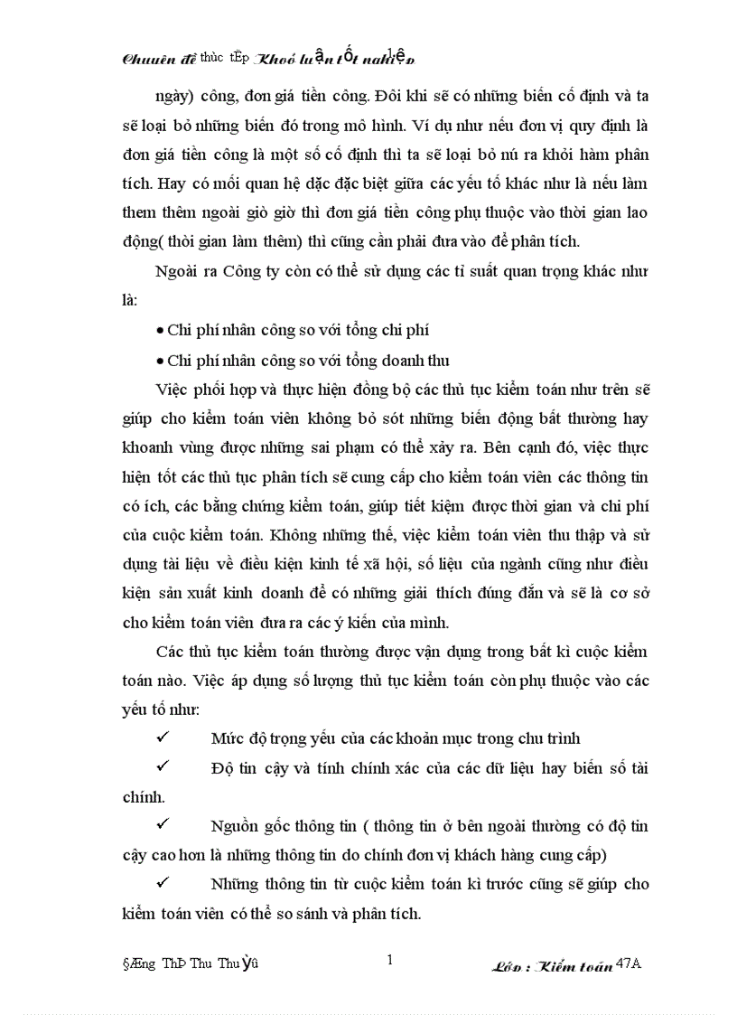 image for page Hoàn thiện kiểm toán chu trình tiền lương và nhân viên trong kiểm toán Báo cáo tài chính do Công ty Kiểm toán HVAC thực hiện