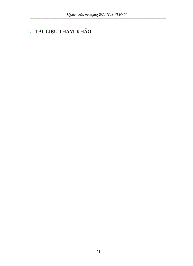 image for page Nghiên cứu về mạng WLAN và WiMAX