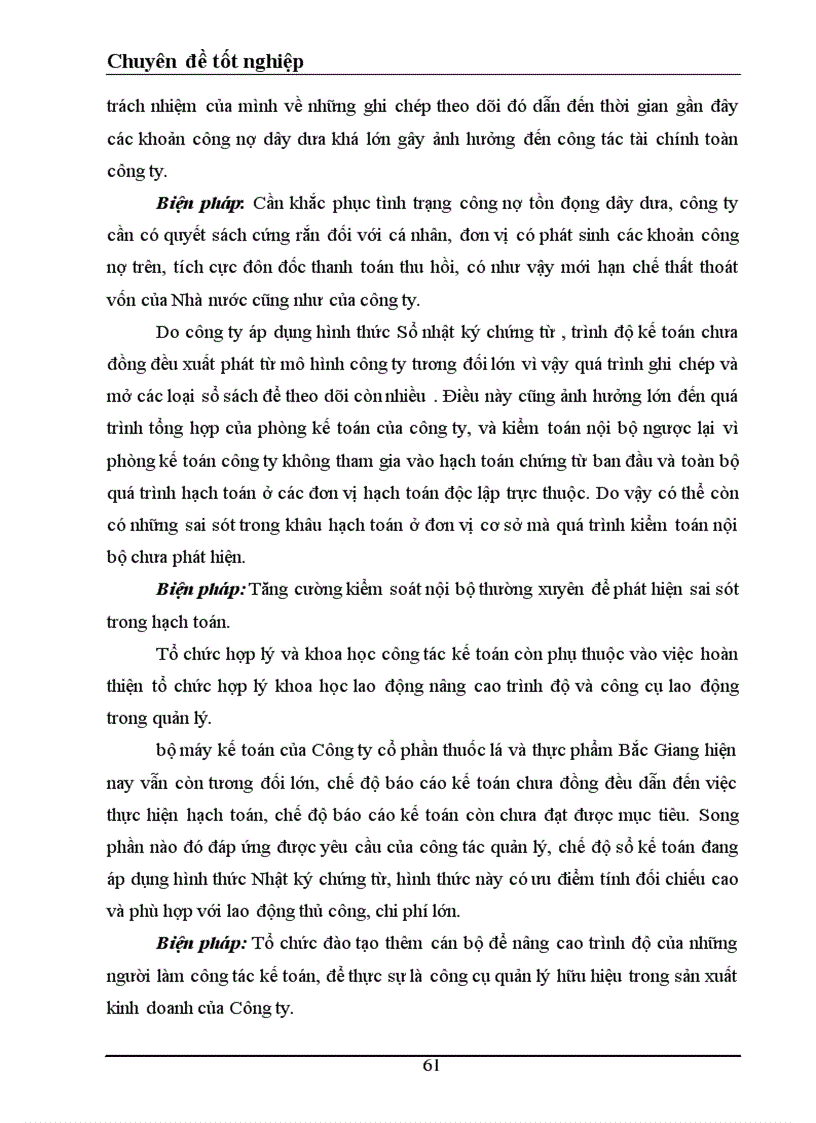 image for page Tổ chức kế toán bán hàng và xác định kết quả bán hàng ở công ty cổ phần thuốc lá và chế biến thực phẩm Bắc Giang 1