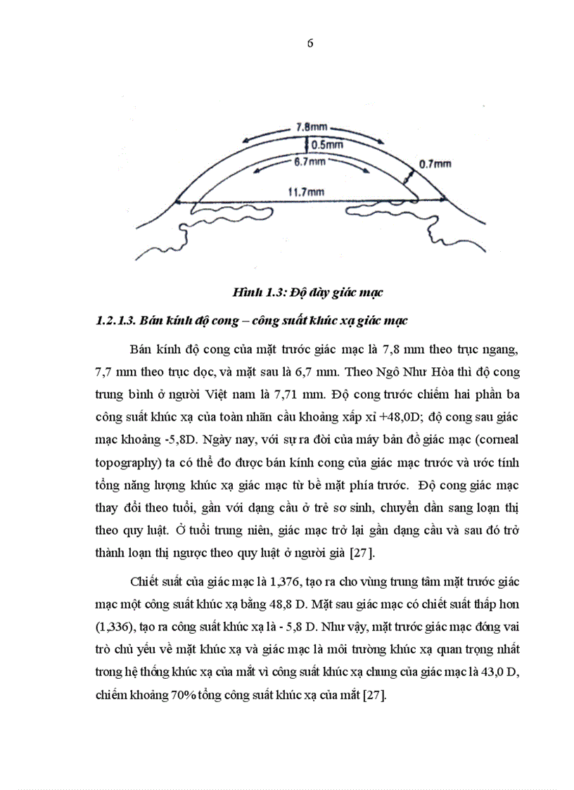image for page Nghiên cứu sự thay đổi thị lực và khúc xạ sau phẫu thuật Lasik và một số yếu tố liên quan