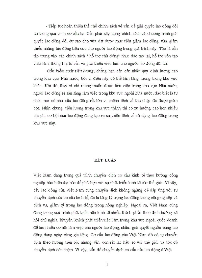 image for page Cầu lao động trong chuyển dịch cơ cấu kinh tế ở Việt Nam hiện nay 1