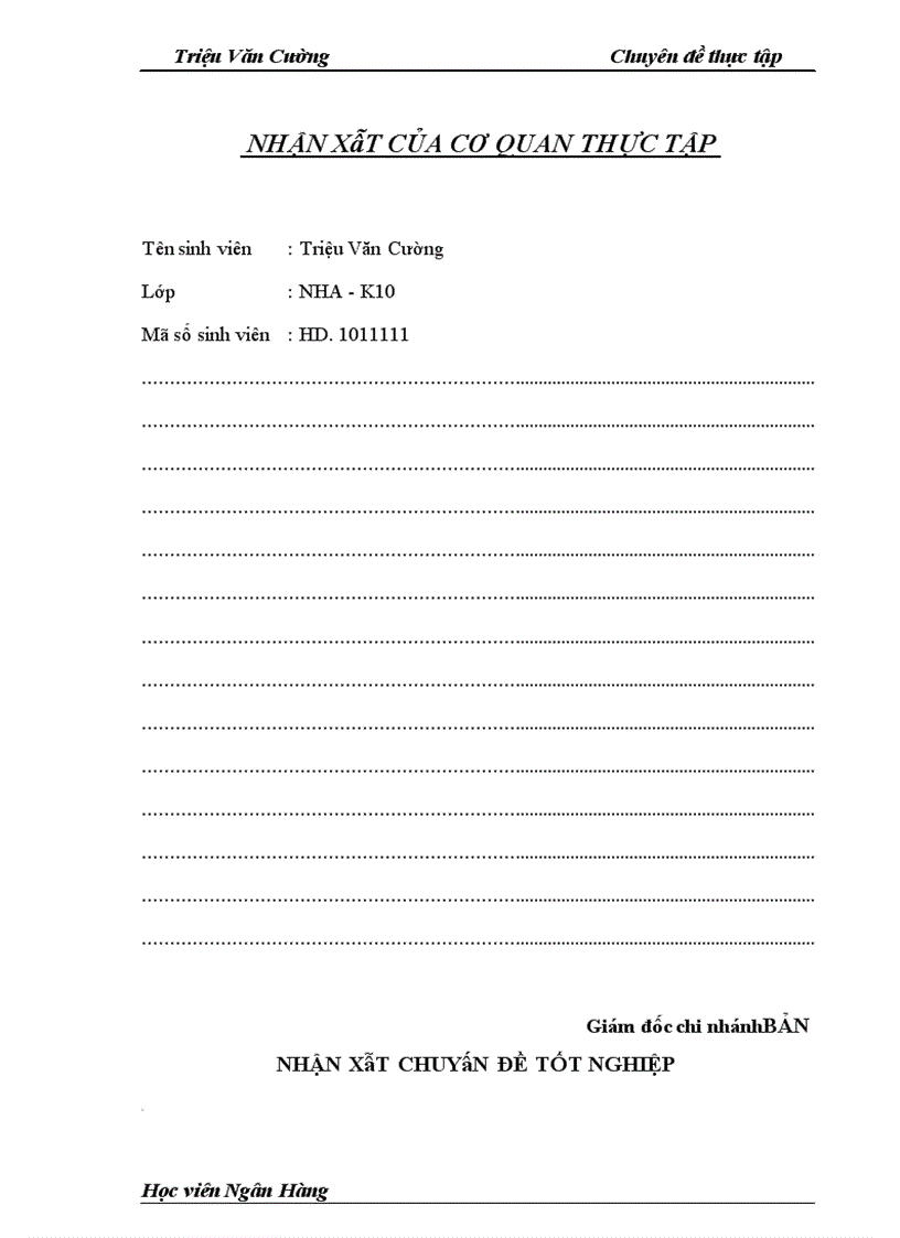 image for page Nâng cao chất lượng tín dụng Ngân hàng đối với Doanh nghiệp vừa và nhỏ tại Ngân hàng thương mại cổ phần Bắc Á chi nhanh Thanh Hóa