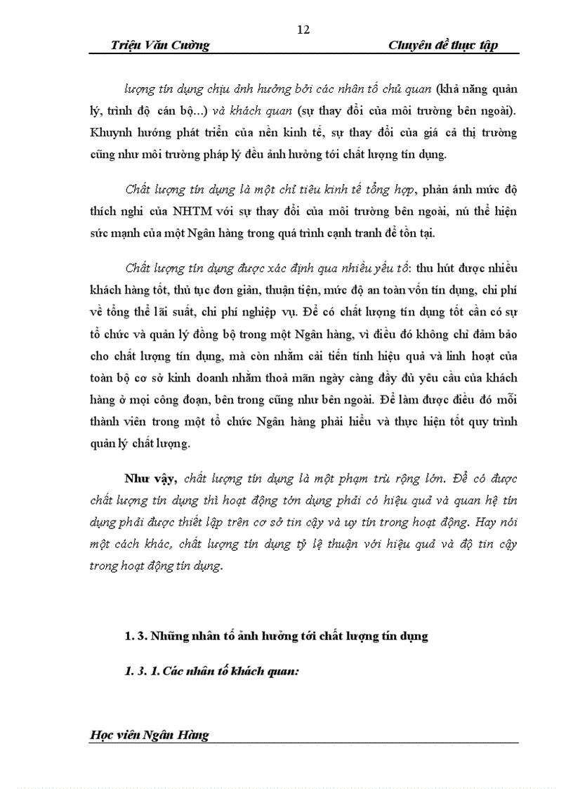 image for page Nâng cao chất lượng tín dụng Ngân hàng đối với Doanh nghiệp vừa và nhỏ tại Ngân hàng thương mại cổ phần Bắc Á chi nhanh Thanh Hóa