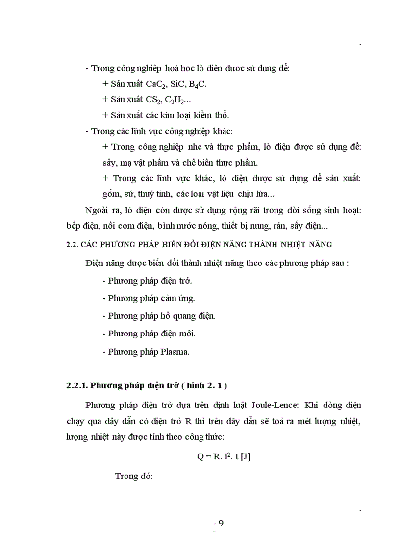 image for page Tổng quan về lò điện và các loại lò điện trở