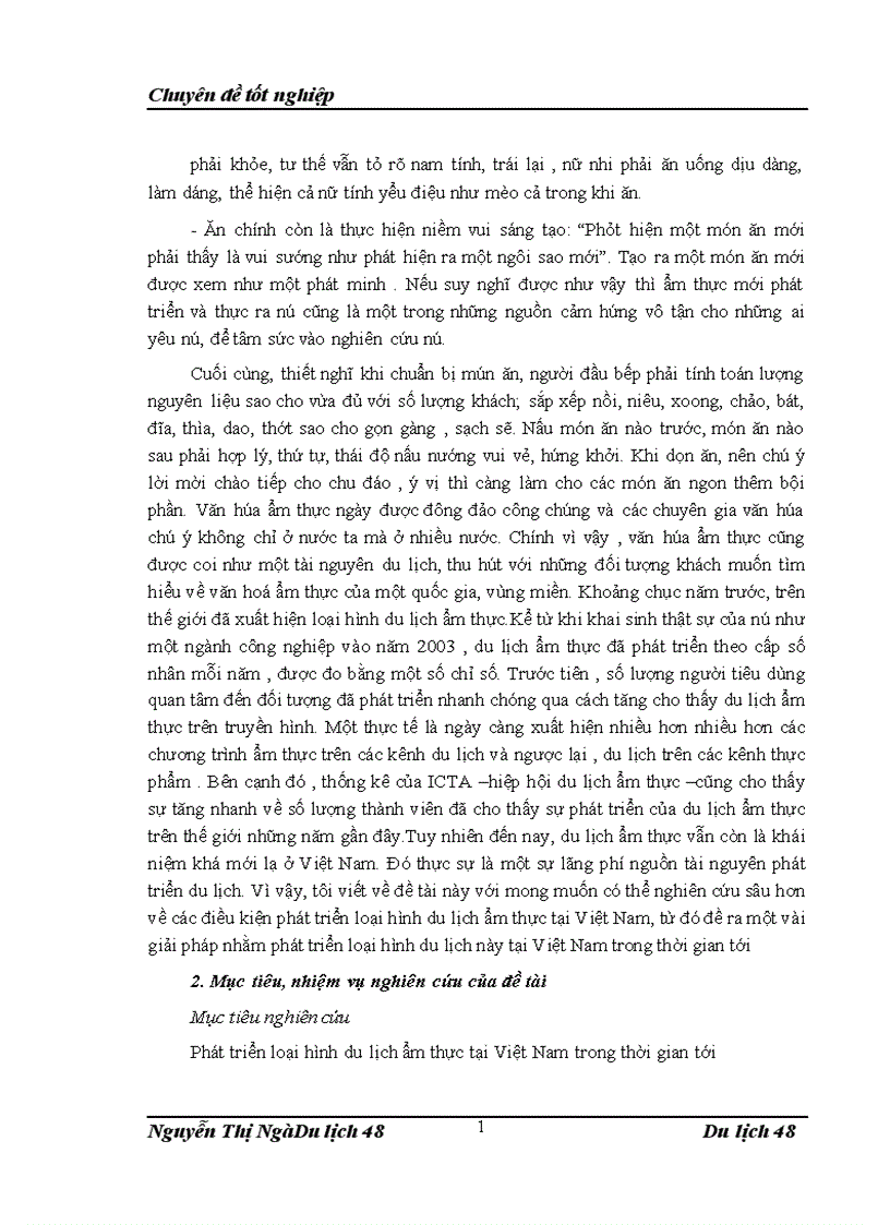 image for page Thực trạng phát triển loại hình du lịch ẩm thực tại Việt Nam hiện nay