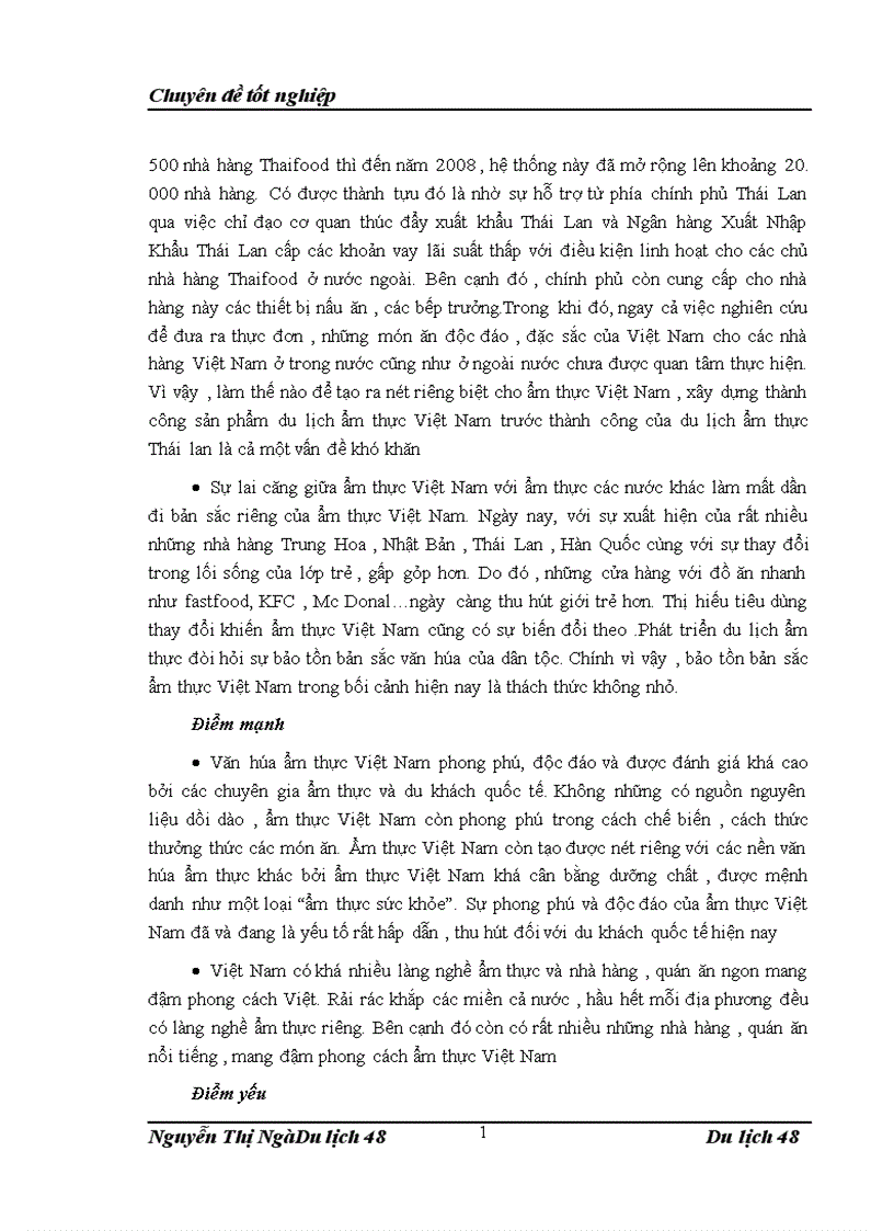 image for page Thực trạng phát triển loại hình du lịch ẩm thực tại Việt Nam hiện nay