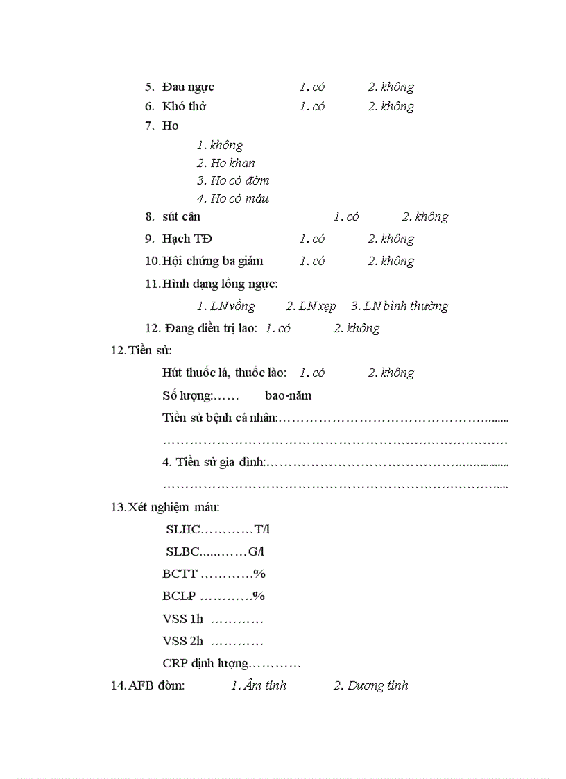 image for page Nghiên cứu giá trị của kỹ thuật sinh thiết màng phổi bằng kim Castelain trong tràn dịch màng phổi dịch ít tại khoa Hô Hấp Bệnh viện Bạch Mai