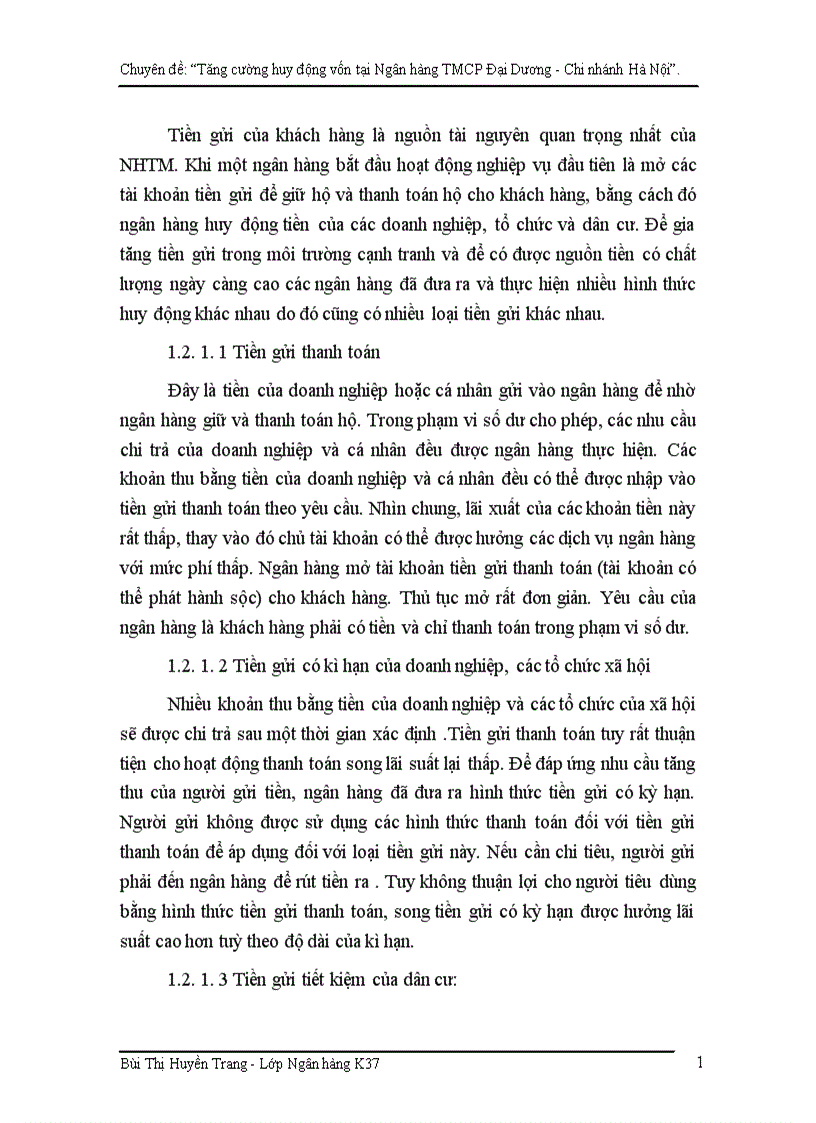 image for page Tăng cường huy động vốn tại Ngân hàng TMCP Đại Dương Chi nhánh Hà Nội