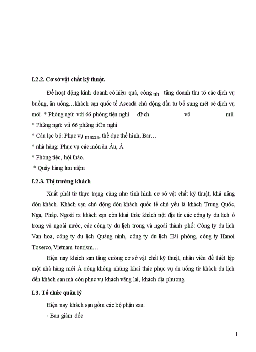 image for page Một số giải pháp tăng cường sự phối hợp giữa các bộ phận kinh doanh trực tiếp nhằm nâng cao chất lượng dịch vụ tại khách sạn quốc tế Asean