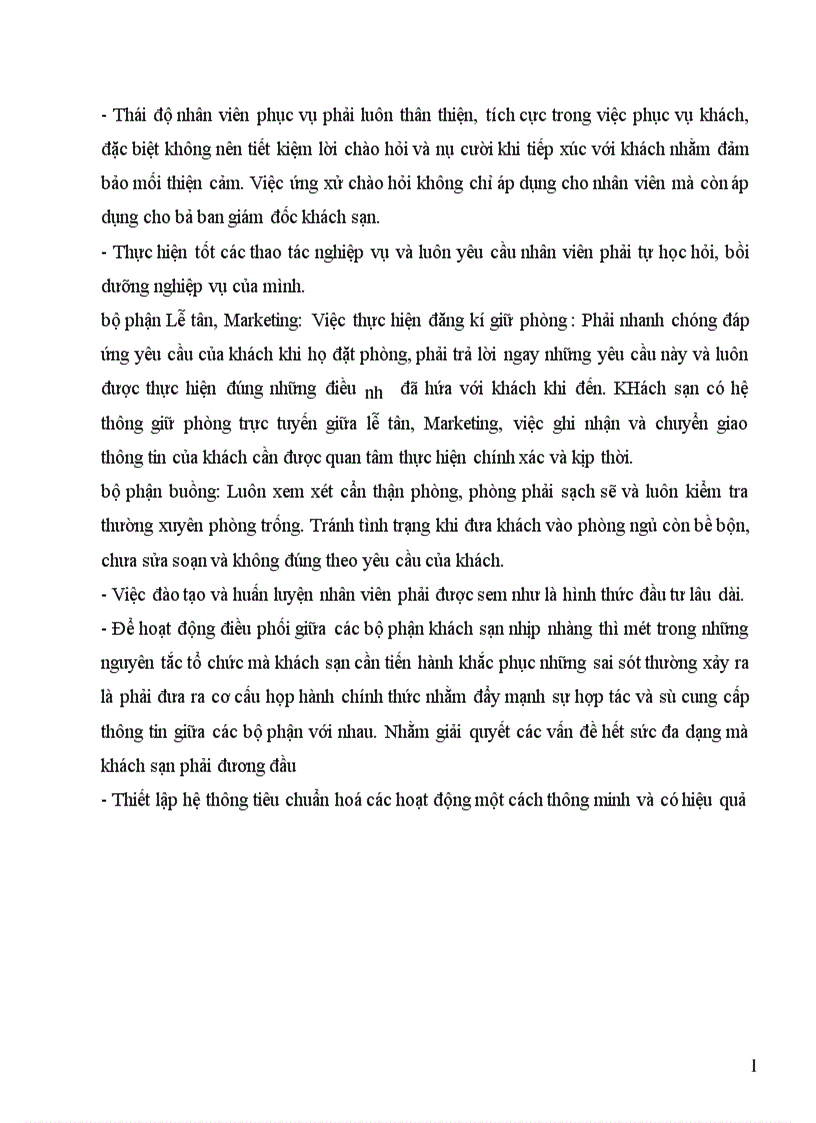 image for page Một số giải pháp tăng cường sự phối hợp giữa các bộ phận kinh doanh trực tiếp nhằm nâng cao chất lượng dịch vụ tại khách sạn quốc tế Asean