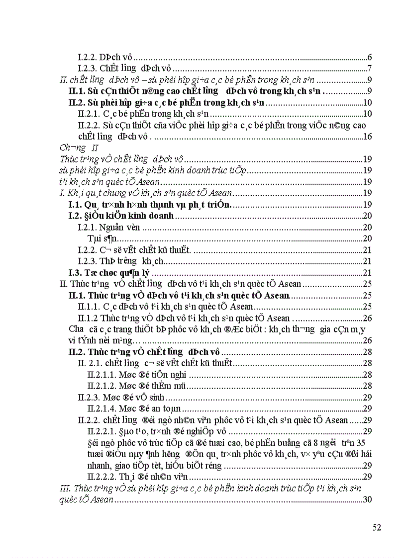 image for page Một số giải pháp tăng cường sự phối hợp giữa các bộ phận kinh doanh trực tiếp nhằm nâng cao chất lượng dịch vụ tại khách sạn quốc tế Asean