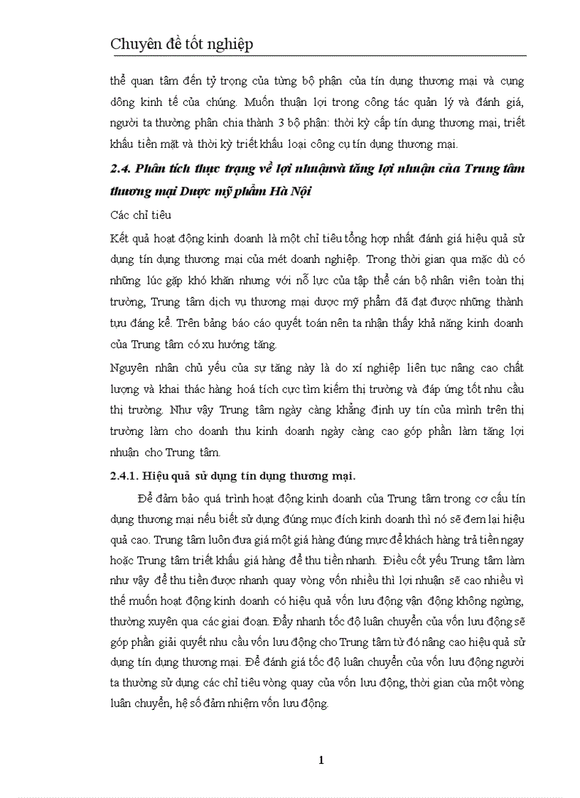 image for page Biện pháp tăng lợi nhuận ở Trung tâm TM dược phẩm Hà Nội 1