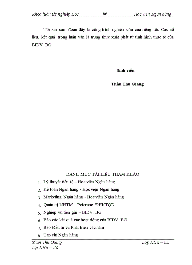 image for page Giải pháp tăng cường huy động vốn thông qua việc thu hút khách hàng mở và sử dụng TKTG tại BIDV BG