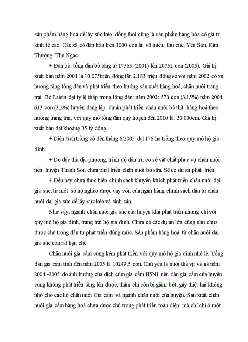 image for page Thực trạng và một số chính sách phát triển kinh tế nông nghiệp nông thôn huyện Thanh Sơn tỉnh Phú Thọ giai đoạn 2006 2010