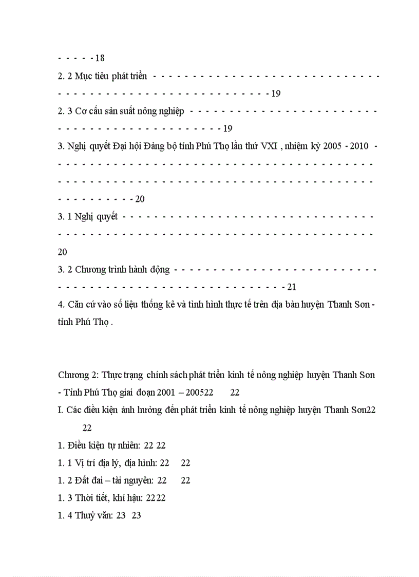 image for page Thực trạng và một số chính sách phát triển kinh tế nông nghiệp nông thôn huyện Thanh Sơn tỉnh Phú Thọ giai đoạn 2006 2010