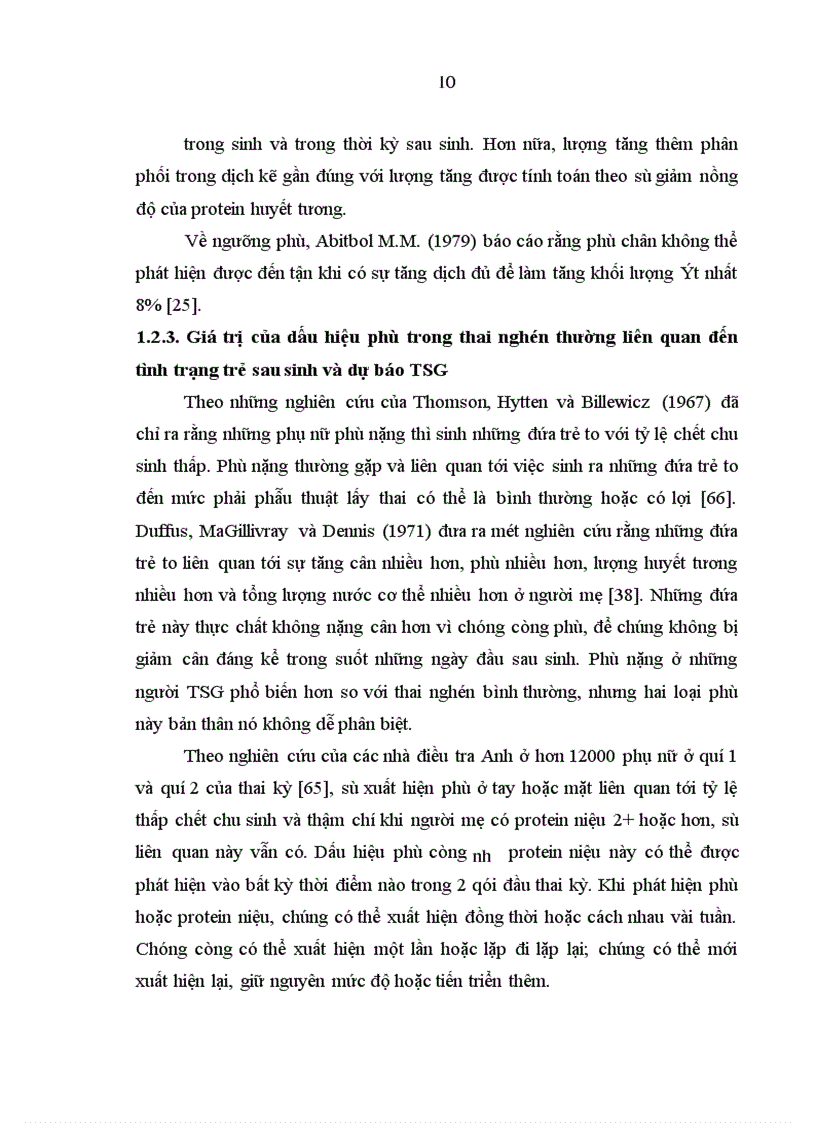 image for page Nghiên cứu về mối liên quan và giá trị tiên lượng của triệu chứng phù với các triệu chứng khác trong tiền sản giật 1