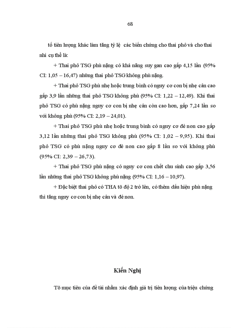 image for page Nghiên cứu về mối liên quan và giá trị tiên lượng của triệu chứng phù với các triệu chứng khác trong tiền sản giật 1