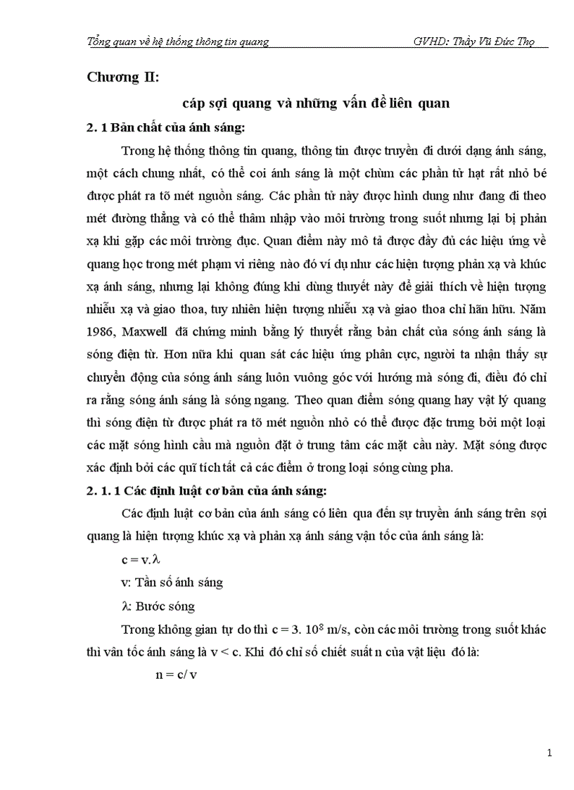 image for page Tổng quan về hệ thống thông tin quang
