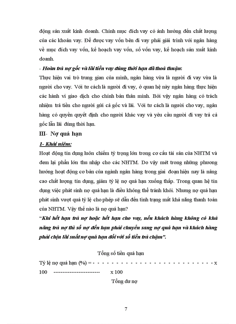 image for page Ngăn ngừa và xử lí nợ quá hạn tại Ngân hàng Nông Nghiệp và Phát Triển Nông Thôn Hà Nội 1