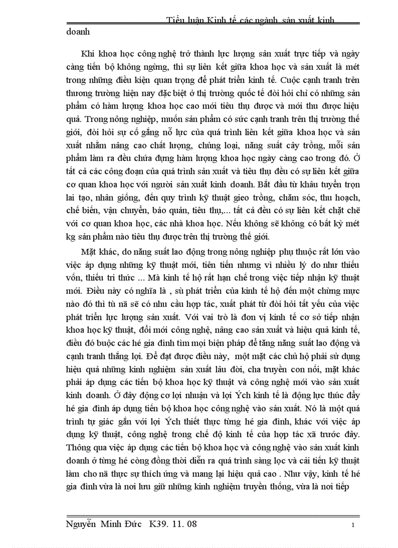 image for page Tăng cường quan hệ liên kết giữa khoa học và sản xuất của hộ gia đình nông dân nước ta