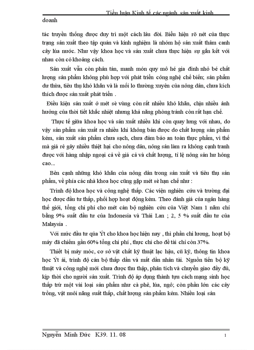 image for page Tăng cường quan hệ liên kết giữa khoa học và sản xuất của hộ gia đình nông dân nước ta
