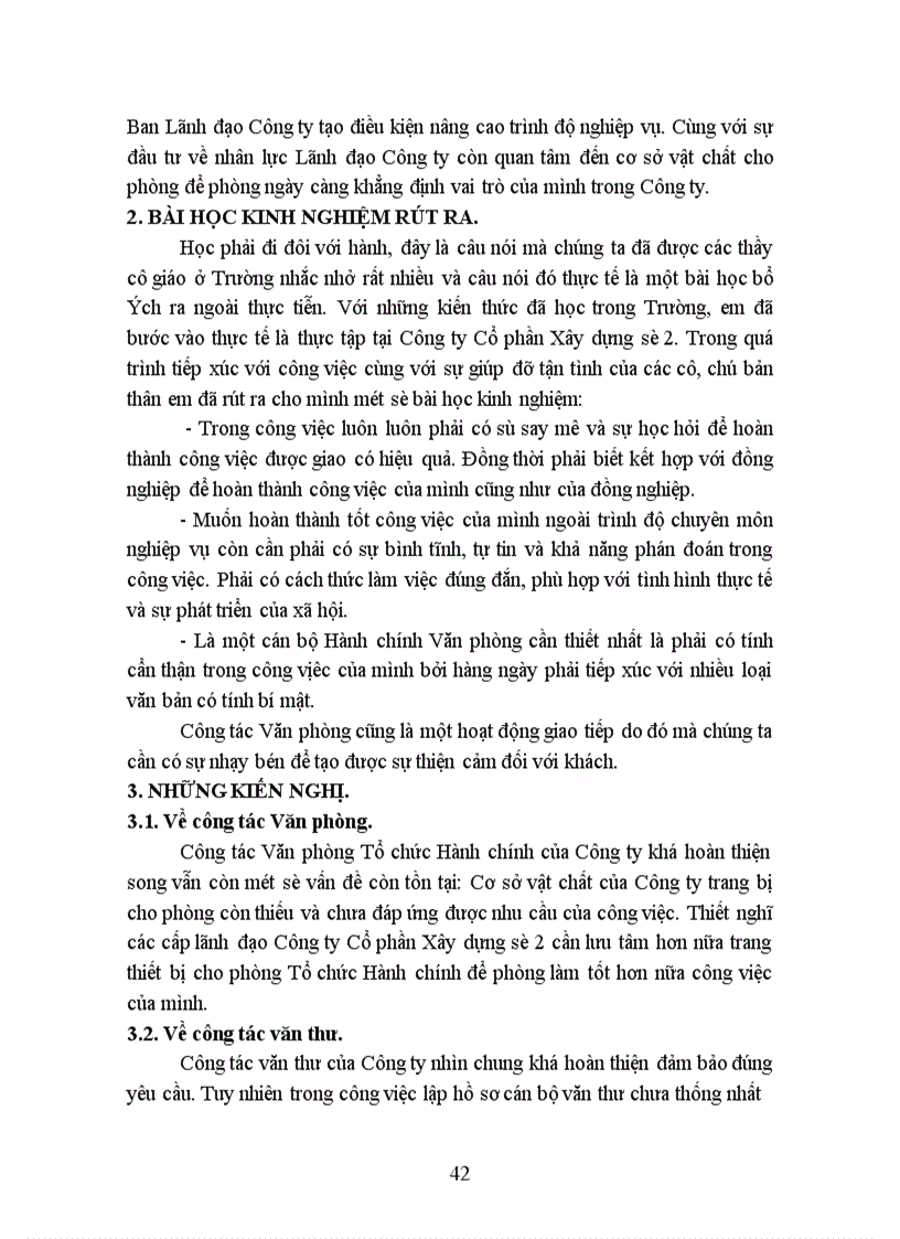 image for page Tình hình tổ chức quản lý hoạt động công tác văn phòng Tổng Công ty XNKXD Việt Nam