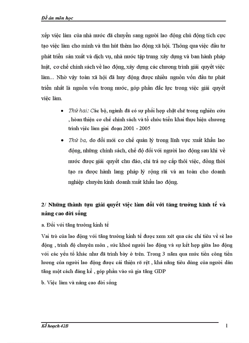 image for page Các giải pháp chủ yếu để thực hiện kế hoạch lao động việc làm thời kỳ