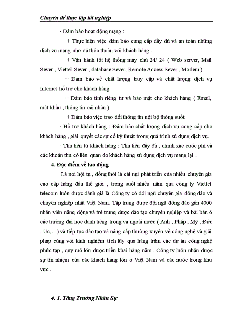 image for page Một số giải pháp nâng cao chất lượng cung cấp dịch vụ Internet tại Công ty viễn thông quân đội Viettel