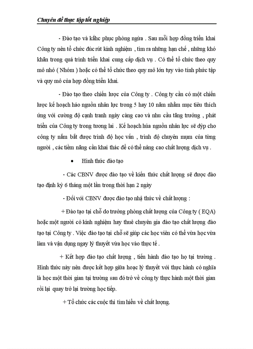 image for page Một số giải pháp nâng cao chất lượng cung cấp dịch vụ Internet tại Công ty viễn thông quân đội Viettel