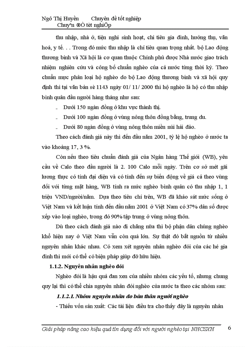 image for page Giải pháp nâng cao hiệu quả tín dụng đối với người nghèo tại ngân hàng chính sách xã hội 1