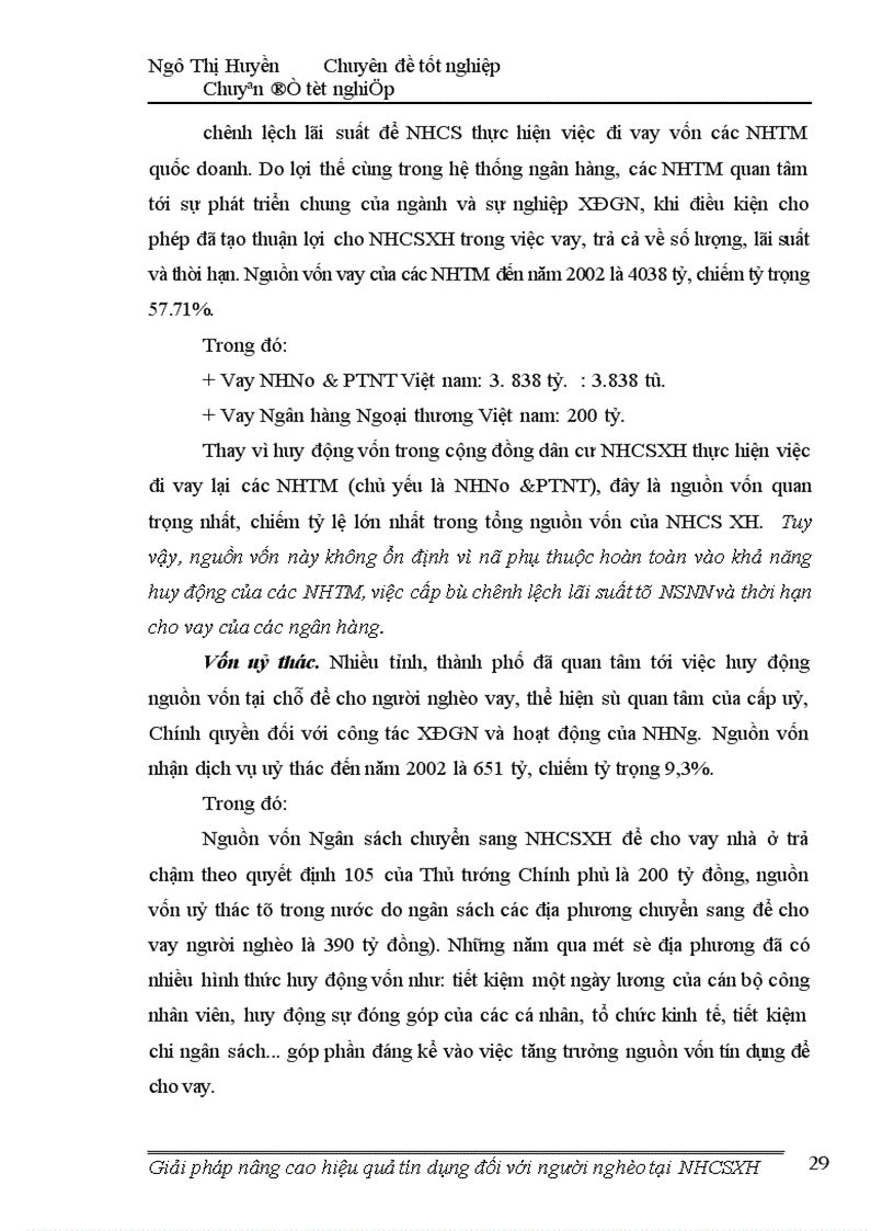 image for page Giải pháp nâng cao hiệu quả tín dụng đối với người nghèo tại ngân hàng chính sách xã hội 1
