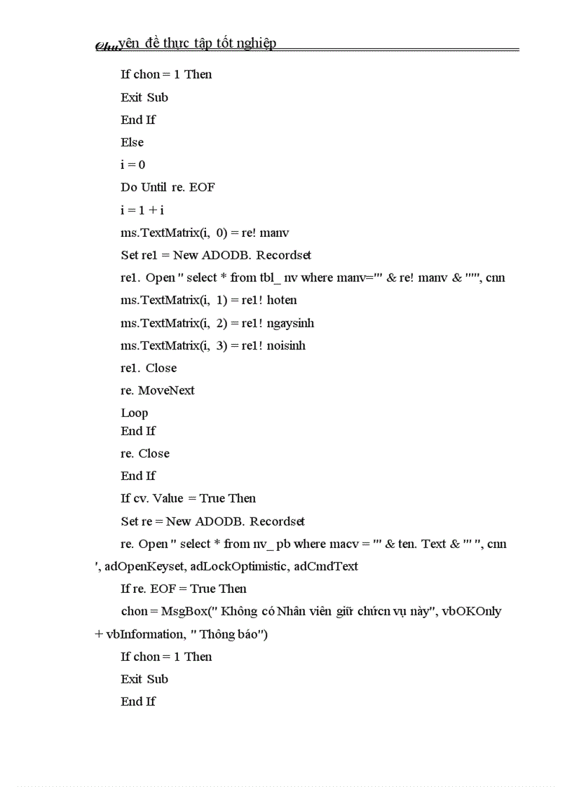 image for page Xây dựng chương trình quản lý nhân sự và tiền lương 1