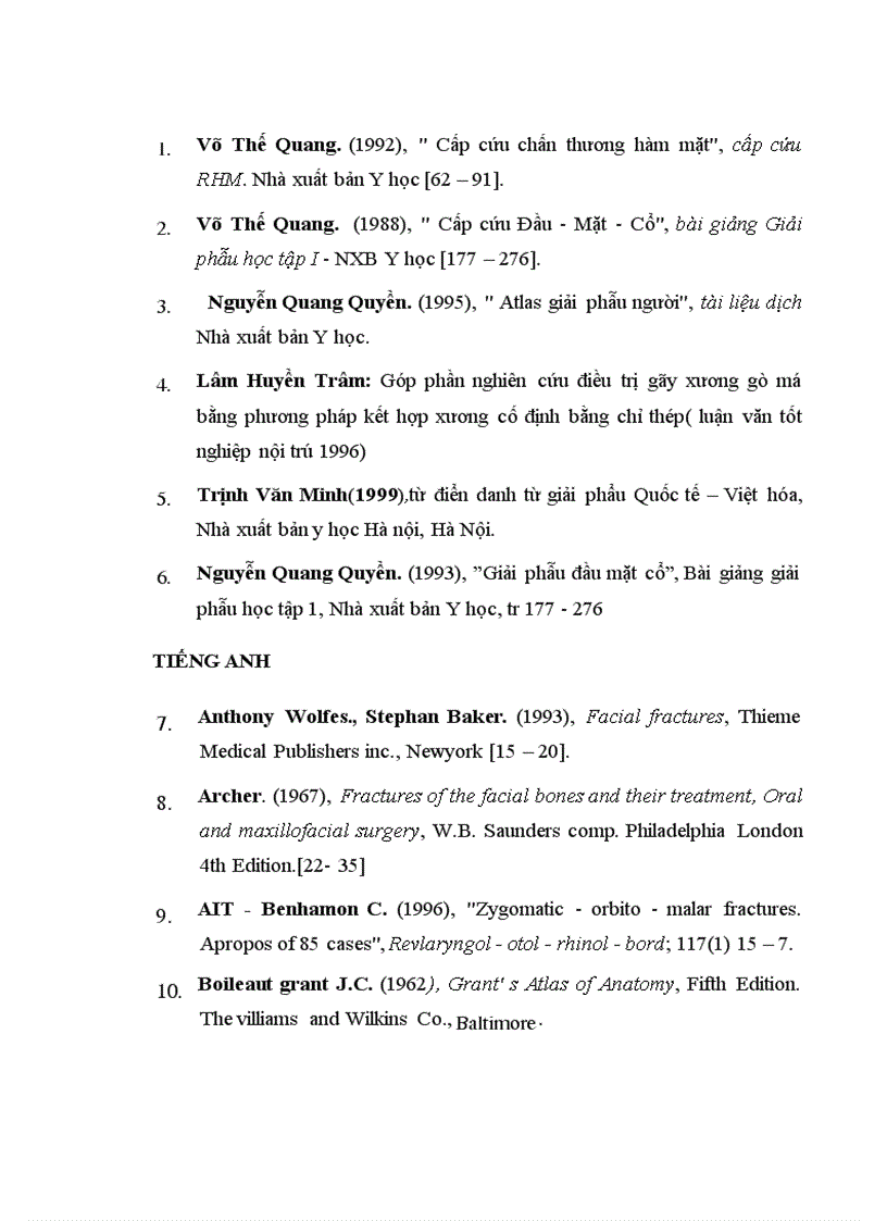 image for page Nghiên cứu lâm sàng điều trị gãy phức tạp xương gò má và cung tiếp tại Viện Răng Hàm Mặt Quốc Gia