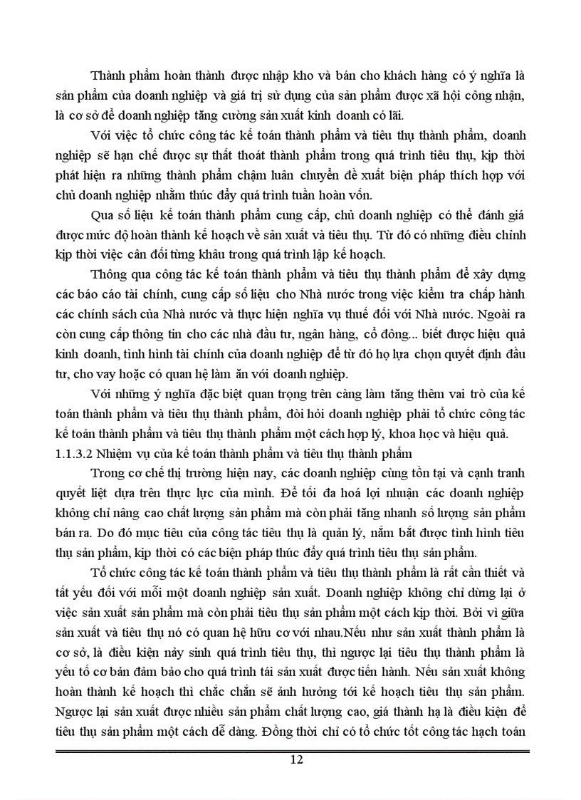image for page Tổ chức công tác kế toán thành phẩm và tiêu thụ thành phẩm và xác định kết quả tiêu thụ ở công ty cơ khí Hà Nội 1