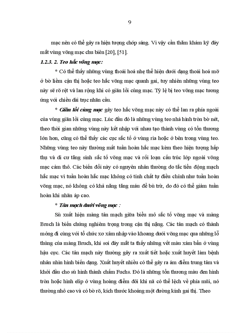 image for page Mô tả những biểu hiện của mắt cận thị cao trên lâm sàng cận lâm sàng siêu âm điện võng mạc và chụp cắt lớp võng mạc 1