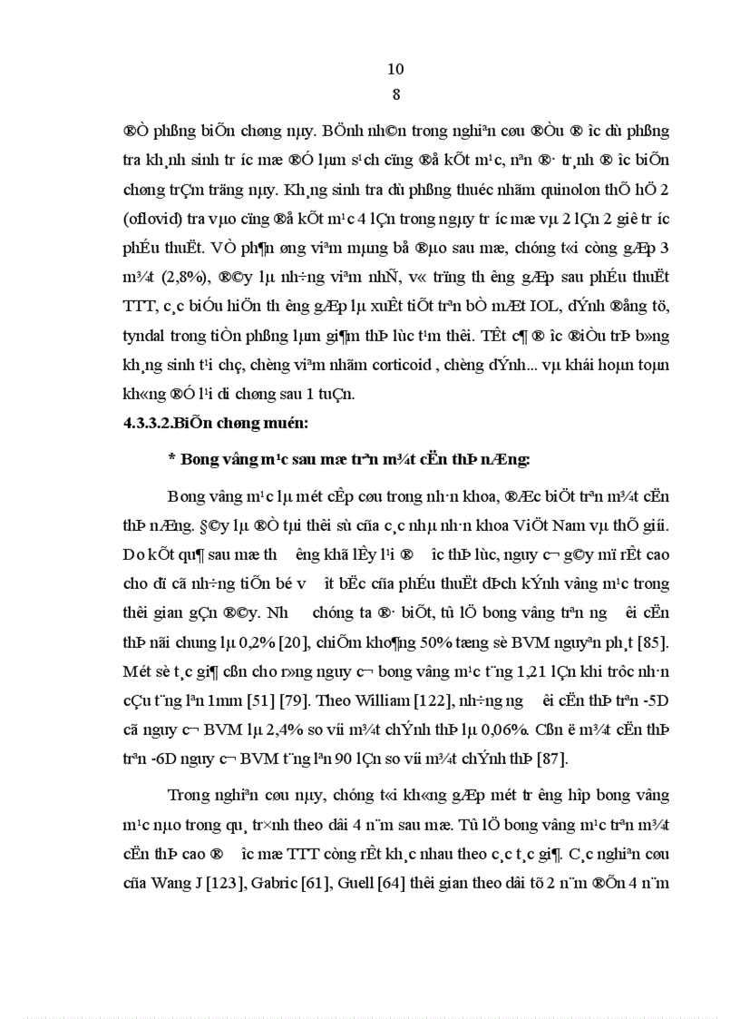 image for page Mô tả những biểu hiện của mắt cận thị cao trên lâm sàng cận lâm sàng siêu âm điện võng mạc và chụp cắt lớp võng mạc 1