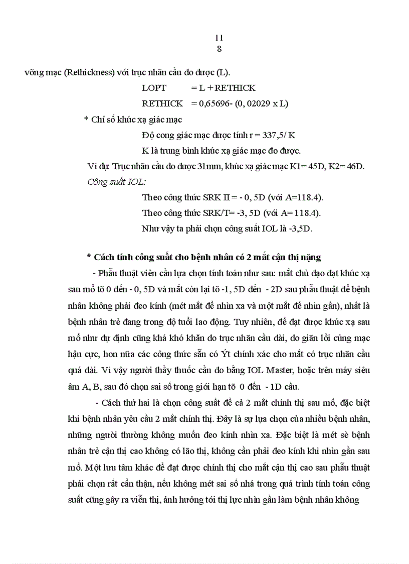 image for page Mô tả những biểu hiện của mắt cận thị cao trên lâm sàng cận lâm sàng siêu âm điện võng mạc và chụp cắt lớp võng mạc 1