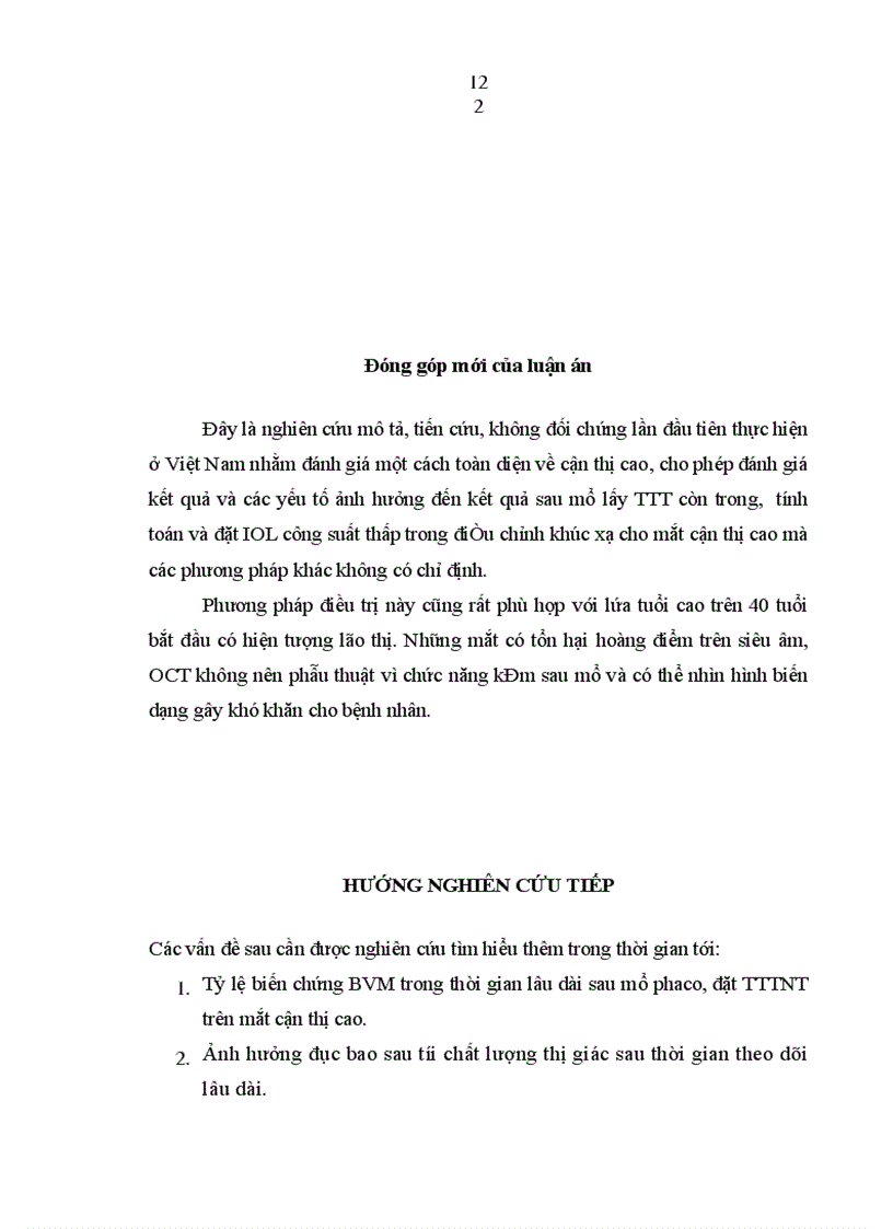 image for page Mô tả những biểu hiện của mắt cận thị cao trên lâm sàng cận lâm sàng siêu âm điện võng mạc và chụp cắt lớp võng mạc 1
