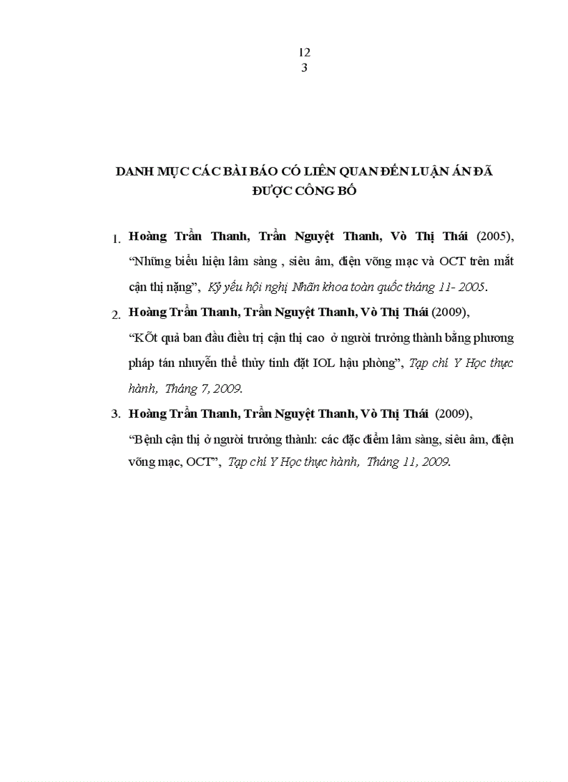 image for page Mô tả những biểu hiện của mắt cận thị cao trên lâm sàng cận lâm sàng siêu âm điện võng mạc và chụp cắt lớp võng mạc 1