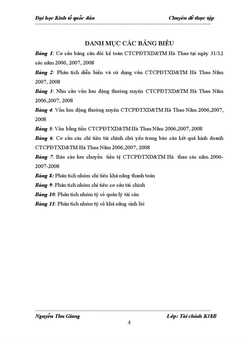 image for page Hoàn thiện phân tích tài chính tại Công Ty Cổ phần Đầu tư xây dựng và Thương mại Hà Thao 1