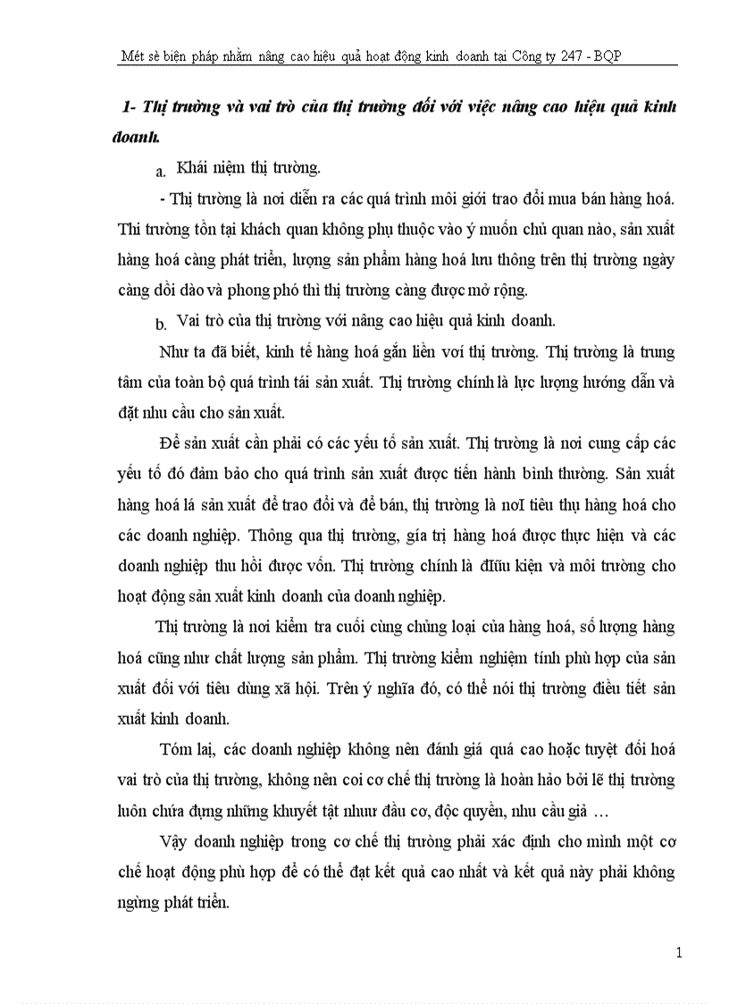 image for page Một số biện pháp nhằm nâng cao hiệu quả hoạt động kinh doanh tại Công ty 247 Bộ quốc phòng 1