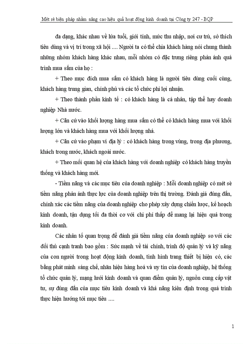image for page Một số biện pháp nhằm nâng cao hiệu quả hoạt động kinh doanh tại Công ty 247 Bộ quốc phòng 1