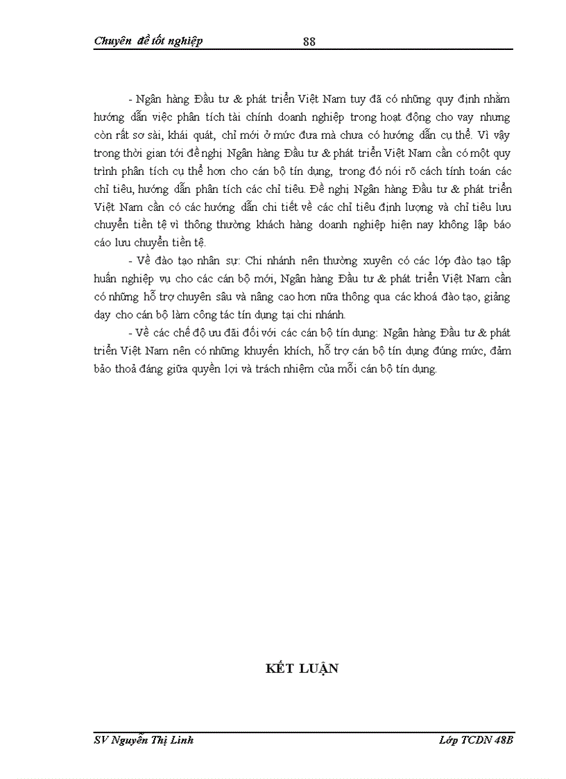 image for page Nâng cao chất lượng phân tích tài chính doanh nghiệp đối với khách hàng trong hoạt động cho vay tại chi nhánh Ngân hàng Đầu tư Phát triển Hà Nội 1
