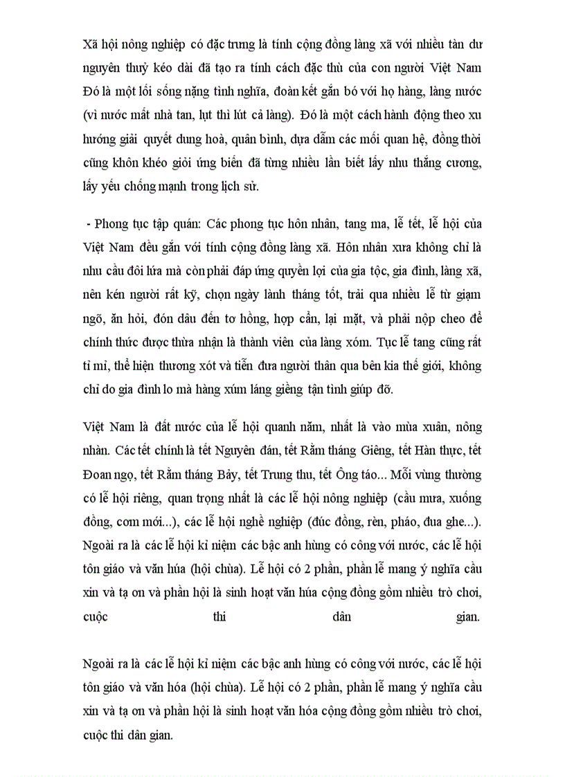 image for page Nhận thức của bạn về nền văn hóa tiên tiến đậm đà bản sắc dân tộc của Việt Nam