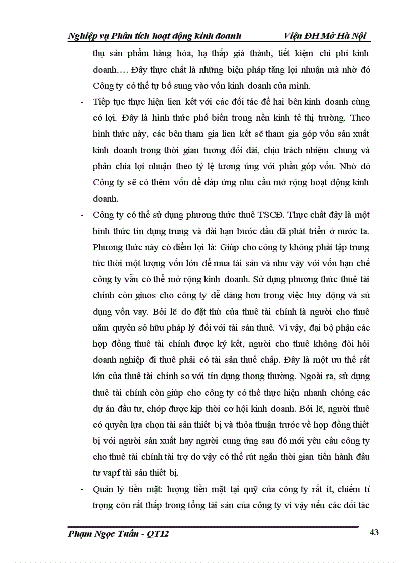 image for page Báo cáo thực tập tổng hợp tại Công ty TNHH Đầu Tư và phát triển công nghệ Thái Dương