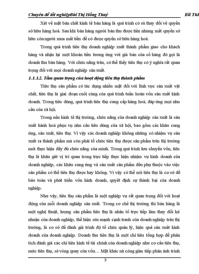 image for page Hoàn thiện hạch toán tiêu thụ thành phẩm và xác định kết quả kinh doanh 1