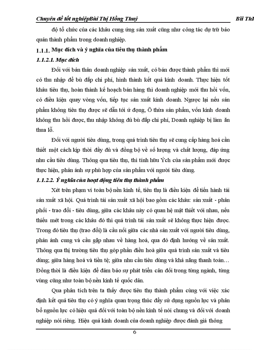 image for page Hoàn thiện hạch toán tiêu thụ thành phẩm và xác định kết quả kinh doanh 1