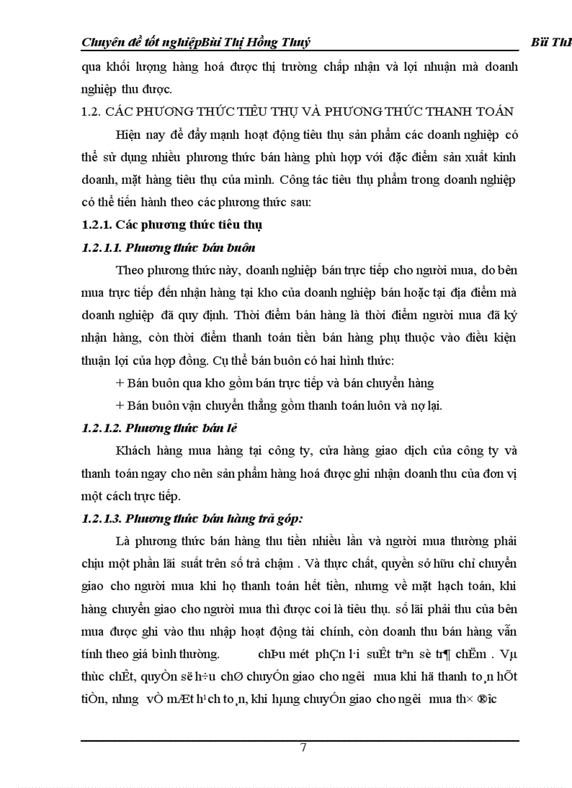 image for page Hoàn thiện hạch toán tiêu thụ thành phẩm và xác định kết quả kinh doanh 1